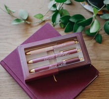 Load image into Gallery viewer, Rose Tone Pen Set
