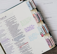 Load image into Gallery viewer, Floral Bible Tabs
