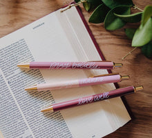 Load image into Gallery viewer, Rose Tone Pen Set
