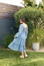 Load image into Gallery viewer, Rose Denim Dress
