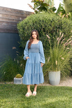 Load image into Gallery viewer, Rose Denim Dress
