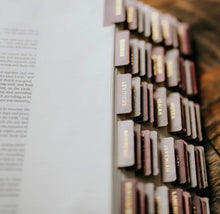Load image into Gallery viewer, Rose Floral Bible Tabs
