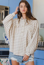 Load image into Gallery viewer, Bucket List Collar Button Up
