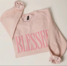 Load image into Gallery viewer, BLESSED PUFF Print MIDWEIGHT Sweatshirt
