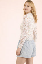Load image into Gallery viewer, Lulu Lace floral under shirt
